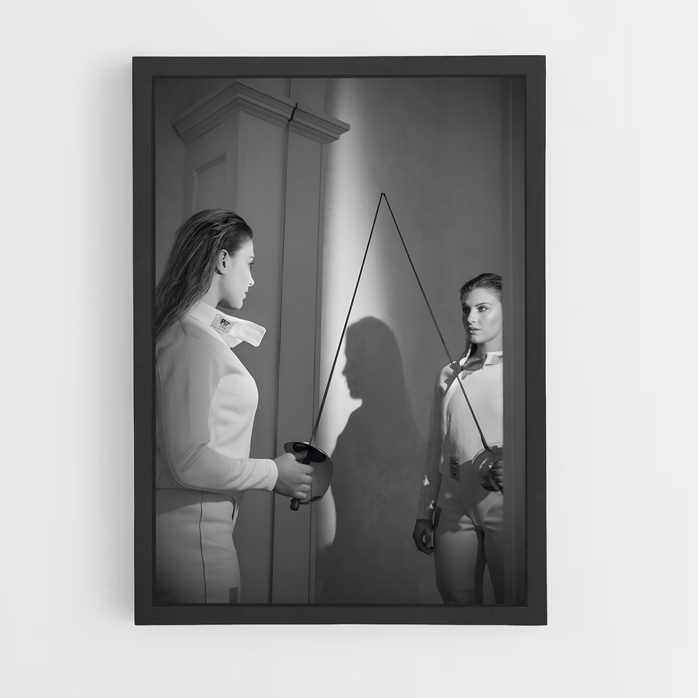 Poster Olga kharlan – affiche Escrime (vue 2)